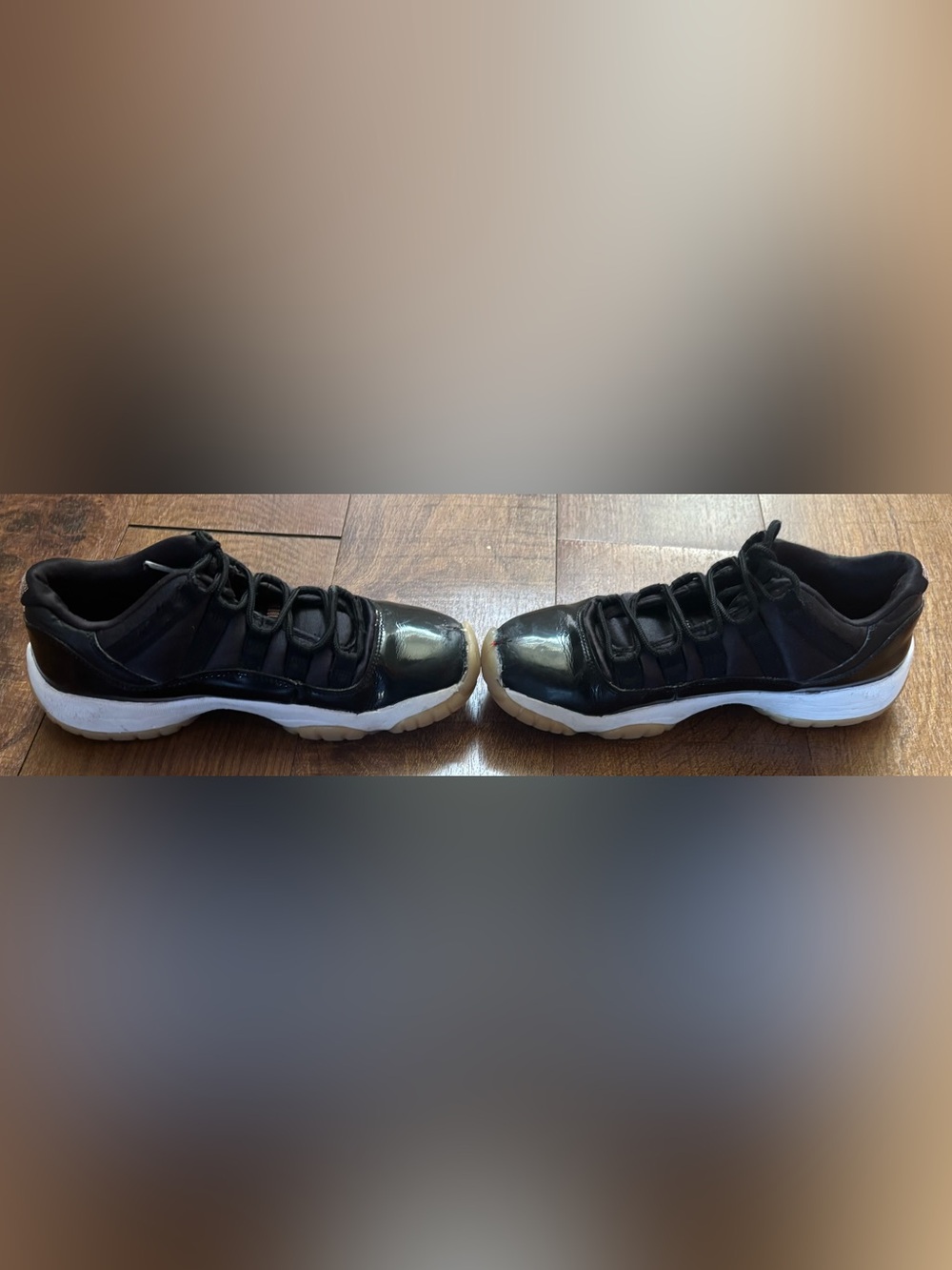 Air Jordan youth retro low laced basketball athletic shoes sneakers 5.5 or 5 1/2 - Picture 5 of 15